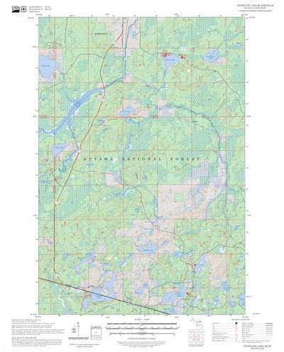 Stateline Lake, MI-WI FSTopo Preview 1