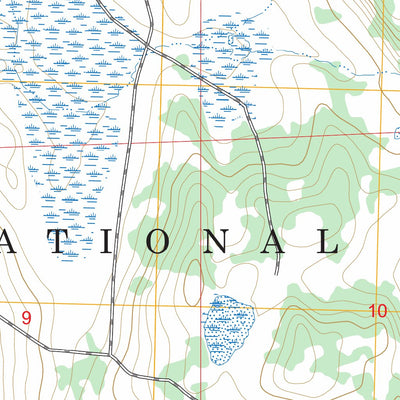 Steele Swamp, CA-OR FSTopo Preview 2