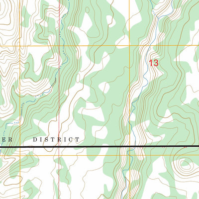 Steep Creek Bench, UT FSTopo Preview 2