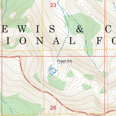Steamboat Mountain, MT FSTopo Preview 3