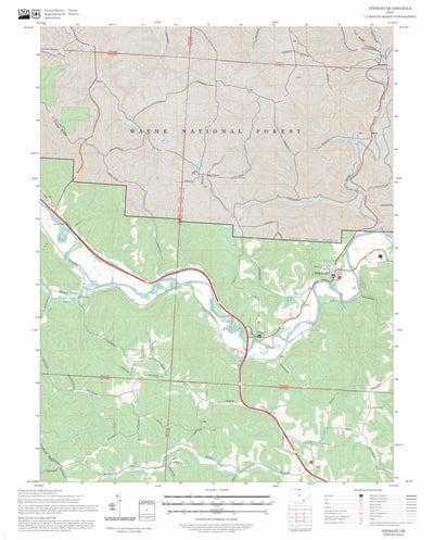 Stewart, OH FSTopo Preview 1