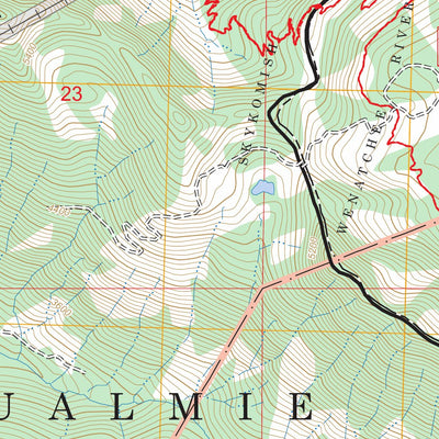 Stevens Pass, WA FSTopo Preview 3