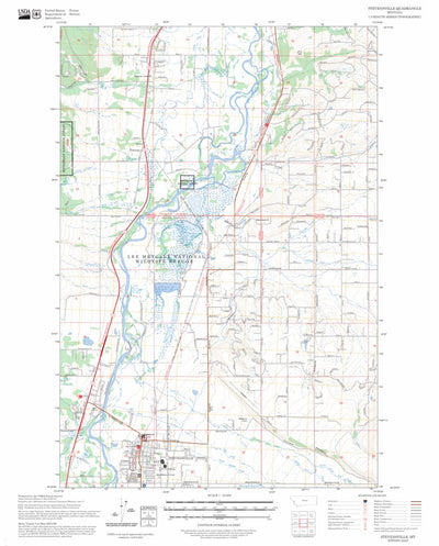 Stevensville, MT FSTopo Preview 1