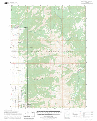 Stewart Peak, WY FSTopo Preview 1