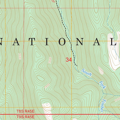 Stewart Flat, ID FSTopo Preview 2