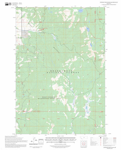 Stewart Mountain, MT FSTopo Preview 1