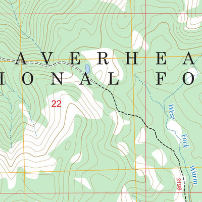 Stewart Mountain, MT FSTopo Preview 2