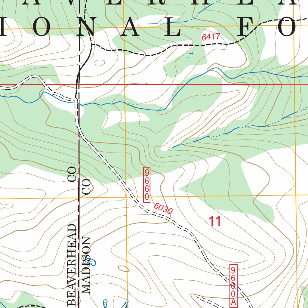 Stonehouse Mountain, MT FSTopo Map by US Forest Service - Topo | Avenza ...