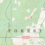 Stone Mountain, WY FSTopo Preview 2