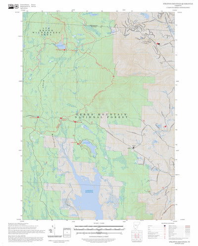 Stratton Mountain, VT FSTopo Preview 1