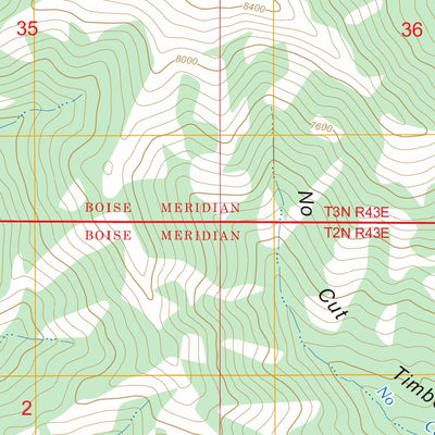 Stouts Mountain, ID FSTopo Preview 3