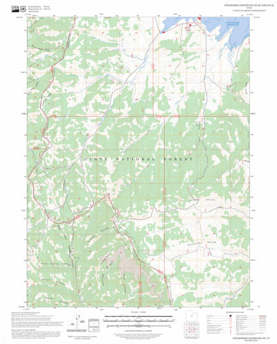 Strawberry Reservoir SW, UT FSTopo Preview 1