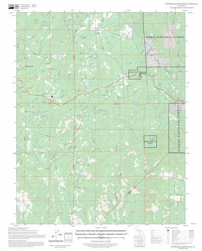 Stumpfield Mountain, CA FSTopo Preview 1
