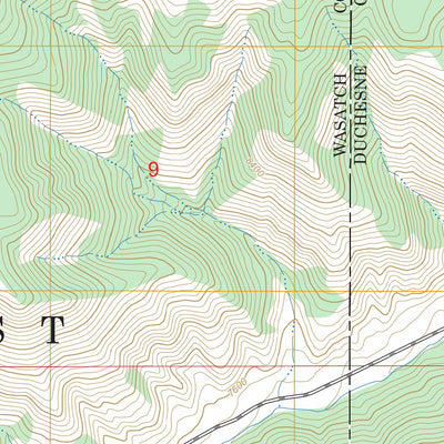 Strawberry Peak, UT FSTopo Preview 3