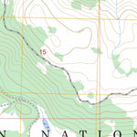 Straylor Lake, CA FSTopo Preview 2