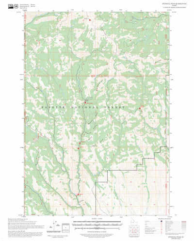 Sturgill Peak, ID FSTopo Preview 1