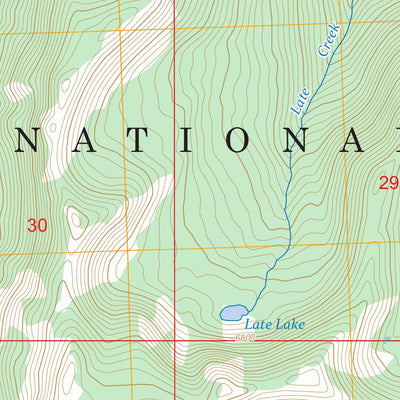 String Creek, MT FSTopo Preview 2