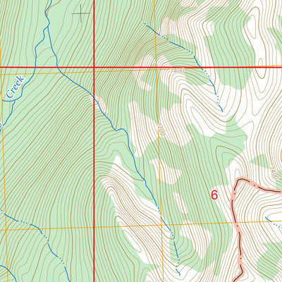 String Creek, MT FSTopo Preview 3