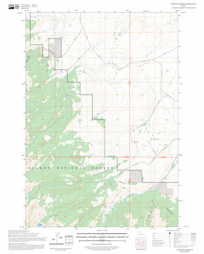 Stroud Creek, ID FSTopo Preview 1