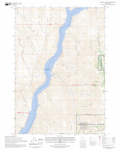 Sturgill Creek, ID-OR FSTopo Preview 1