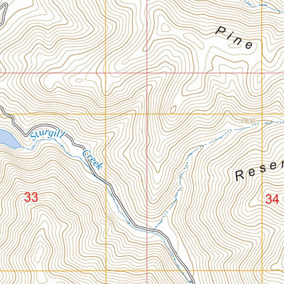 Sturgill Creek, ID-OR FSTopo Preview 2