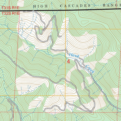 Sugarpine Creek, OR FSTopo Preview 3