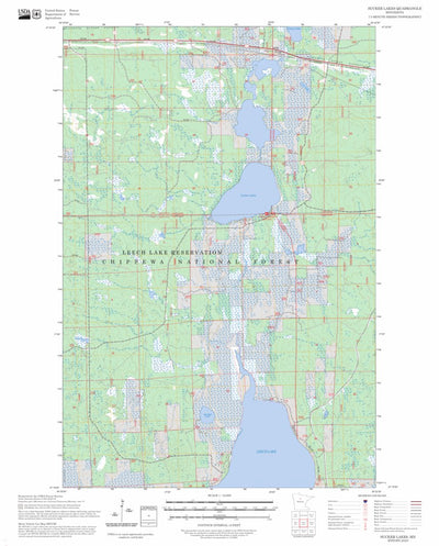 Sucker Lakes, MN FSTopo Preview 1