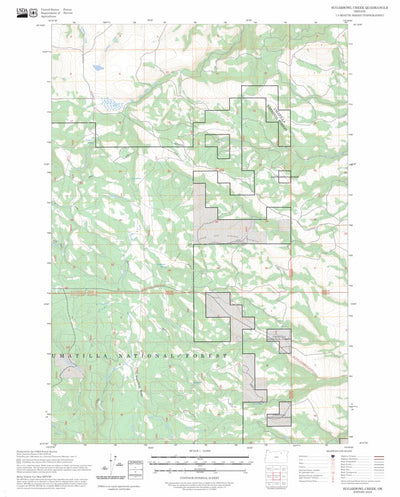 Sugarbowl Creek, OR FSTopo Preview 1