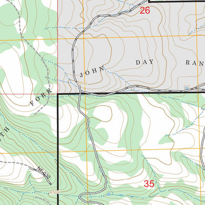 Sugarbowl Creek, OR FSTopo Preview 2