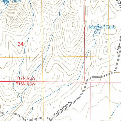 Sullivan Buttes, AZ FSTopo Preview 2