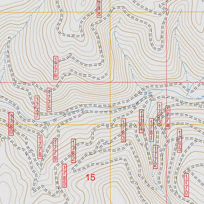 Sulphur Bar Creek, MT FSTopo Preview 3