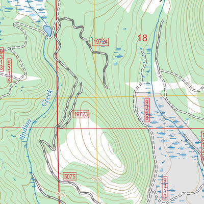 Sugarloaf Mountain, MT FSTopo Preview 3
