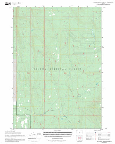 Sugarpine Mountain NW, OR FSTopo Preview 1