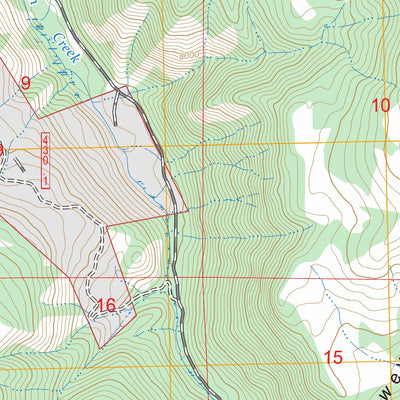 Suicide Mountain, CO FSTopo Preview 3