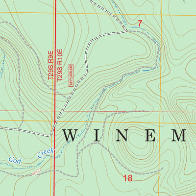Sugarpine Mountain, OR FSTopo Preview 3