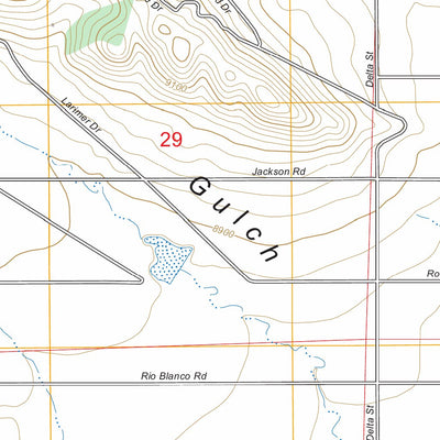 Sulphur Mountain, CO FSTopo Preview 2