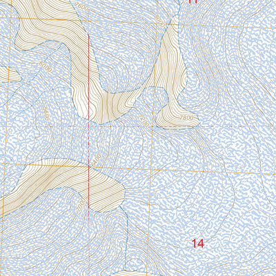 Sumdum A-1 SW, AK-BC FSTopo Preview 3