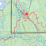 Summit Lake, MI FSTopo Preview 3