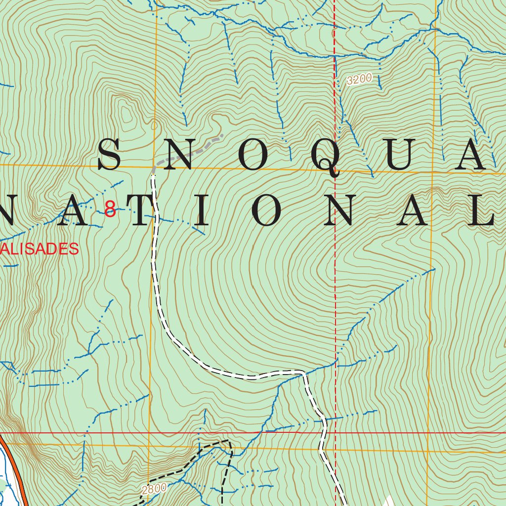 Sun Top, WA FSTopo Map by US Forest Service - Topo | Avenza Maps