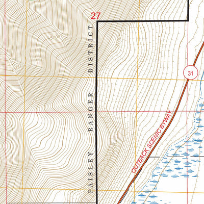 Summer Lake, OR FSTopo Preview 2