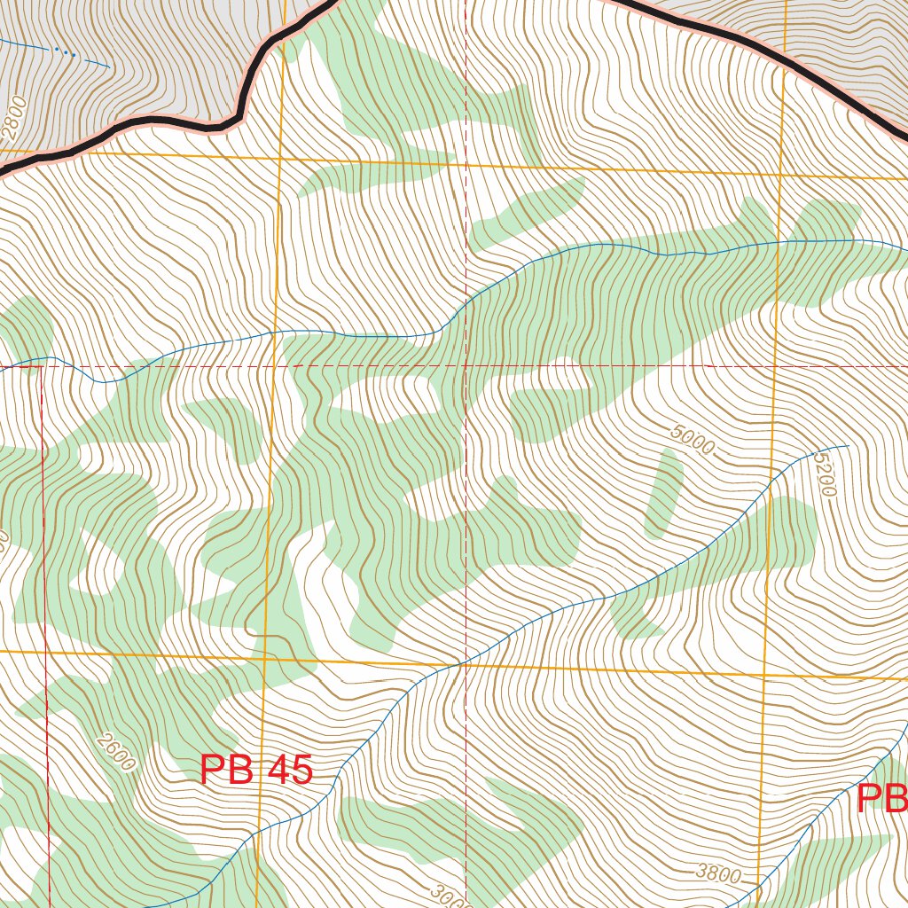 Sun Mountain, WA FSTopo Map by US Forest Service - Topo | Avenza Maps
