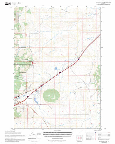 Sundance East, WY FSTopo Preview 1