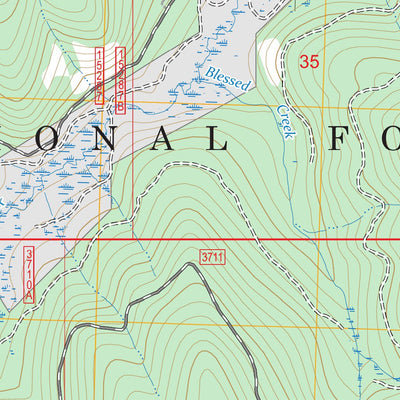 Sunday Mountain, MT FSTopo Preview 3