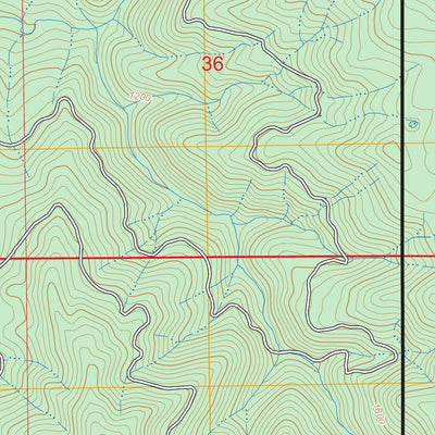 Sundown Mountain, OR FSTopo Preview 3