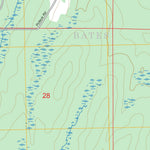 Sunset Lake, MI FSTopo Preview 2