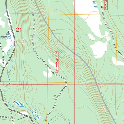 Swains Hole, CA FSTopo Preview 3