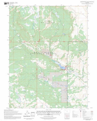 Sweetwater Lake, CO FSTopo Preview 1