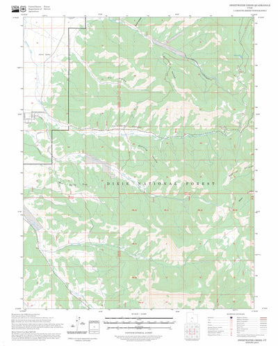 Sweetwater Creek, UT FSTopo Preview 1