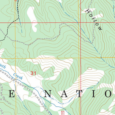 Sweetwater Creek, UT FSTopo Preview 2