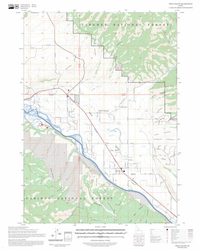 Swan Valley, ID FSTopo Preview 1